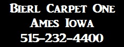 Bierl Carpet 1 Ames IA Ad